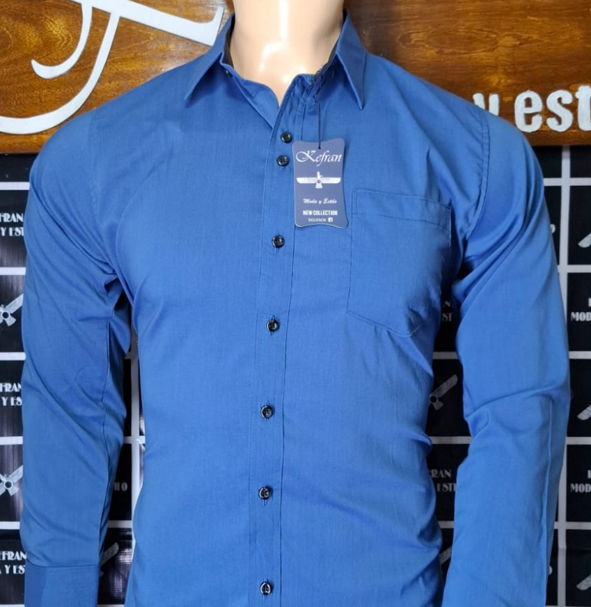 CAMISA MANGA LARGA - ESTILO JUVENIL R2 ROPA DE HOMBRE