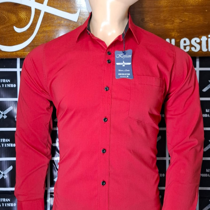 CAMISA MANGA LARGA - ESTILO JUVENIL R2 ROPA DE HOMBRE