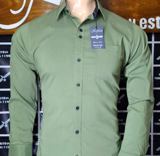 CAMISA MANGA LARGA - ESTILO JUVENIL R2 ROPA DE HOMBRE