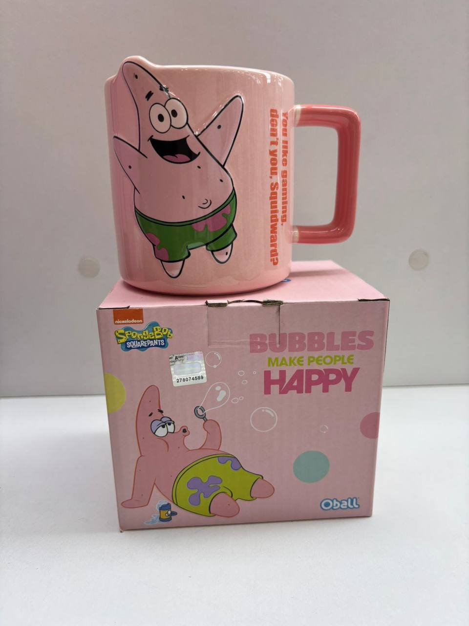 TAZA COLECCIONABLE PATRICIO 8.0