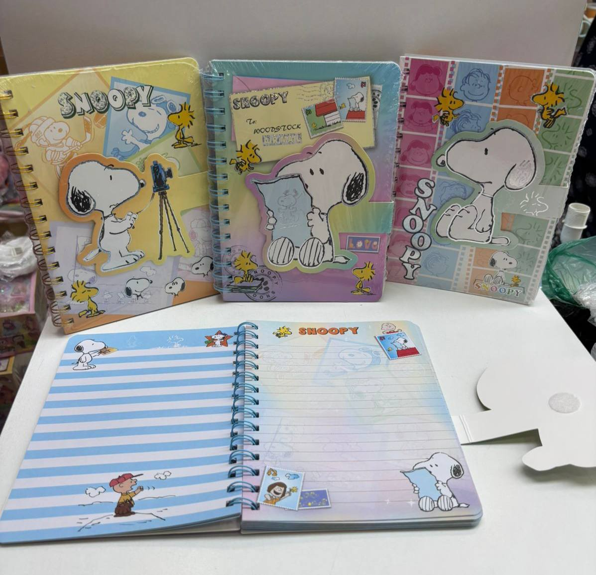 CUADERNO  SNOOPI A5  8.0 PAPELERIA