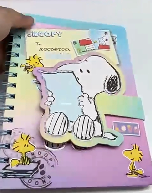 CUADERNO  SNOOPI A5  8.0 PAPELERIA