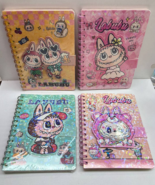CUADERNO ANILLADO LABUBU 8.0  PAPELERIA