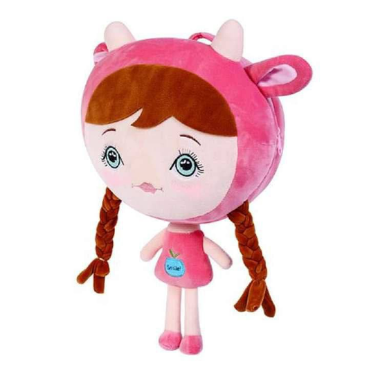 Mochila infantil con diseño de muñeca. 13.0
