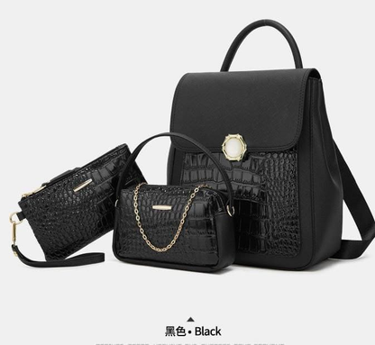 A. CARTERA MOCHILA 3 PIEZAS ALTA GAMA 13.0