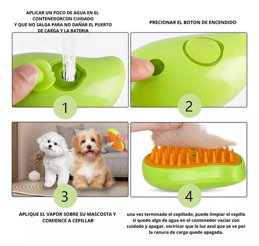 Cepillo de Vapor para Mascota  8.0  MASCOTA