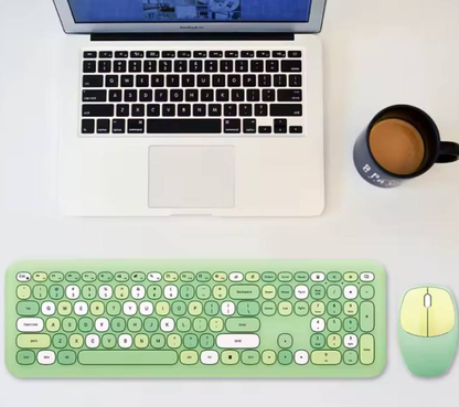 Kit teclado + mouse inalámbrico (Código: YGY1018). 13.0 TECNOLOGIA