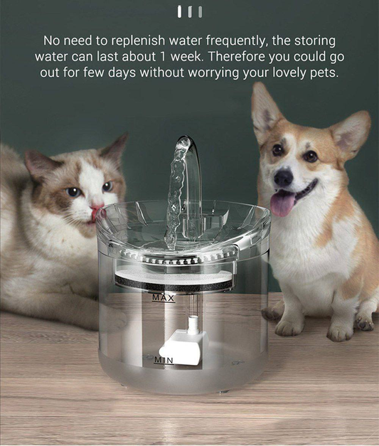 Dispensador de agua automático para mascotas (Código: 17120-109).  13.0