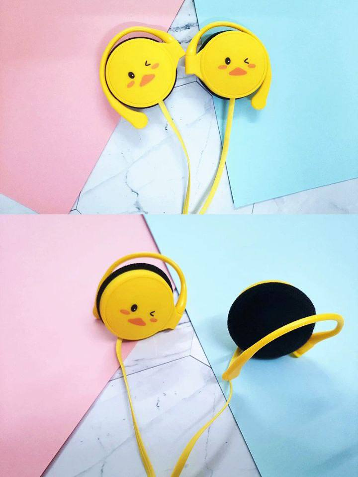 Auriculares con cable para niños (modelos: patito, osito, conejito).  13.0 TECNOLOGIA