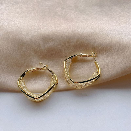 ARETES COREANOS GOLDFIED B2