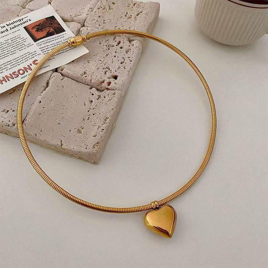 COLLAR TIPO GARGANTILLA  EN ACERO B2