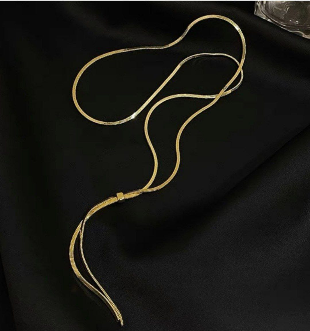 COLLAR LARGO EN ACERO B2