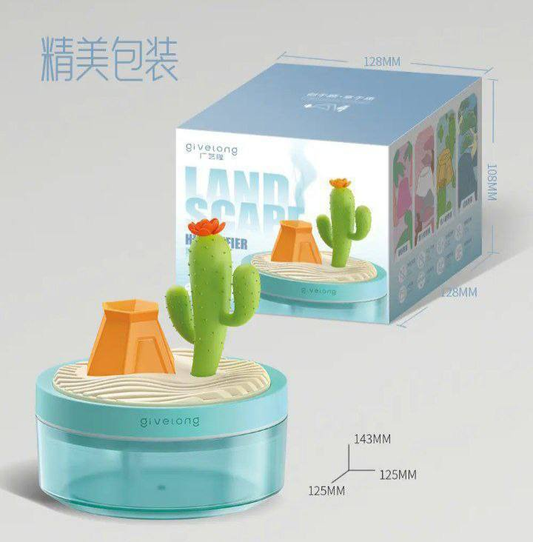 Humidificador con Forma de Paisajes y Luz Nocturna -13.0  HOGAR
