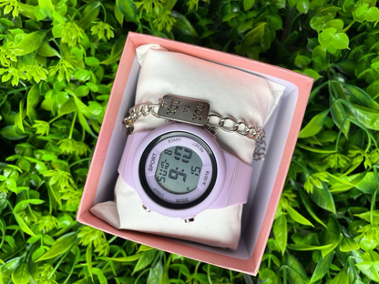 RELOJ CON PULSERA 1.0 INFANTIL