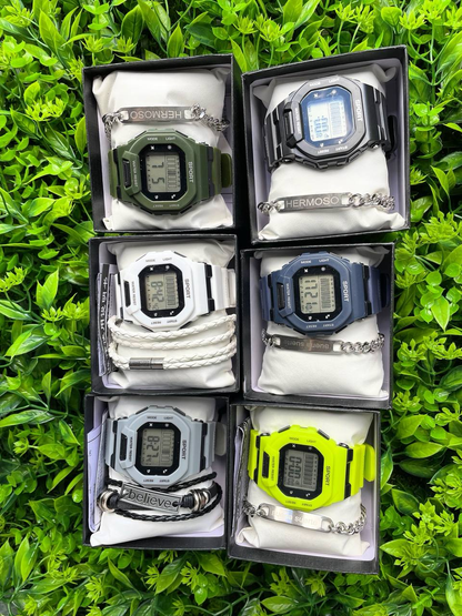 RELOJ + PULSERA  1.0