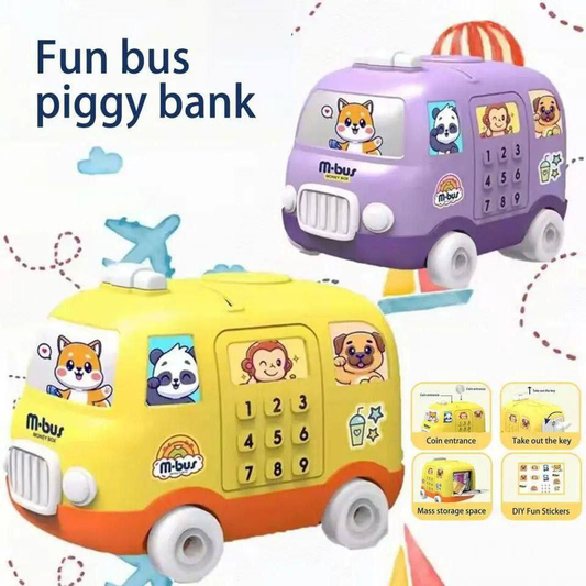 Alcancía en Forma de Coche para Niños 10.0 infantil - JUGUETES