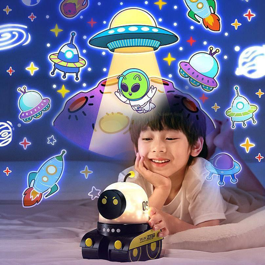 Proyector Robot de Cielo Estrellado 13.0  JUGUETES