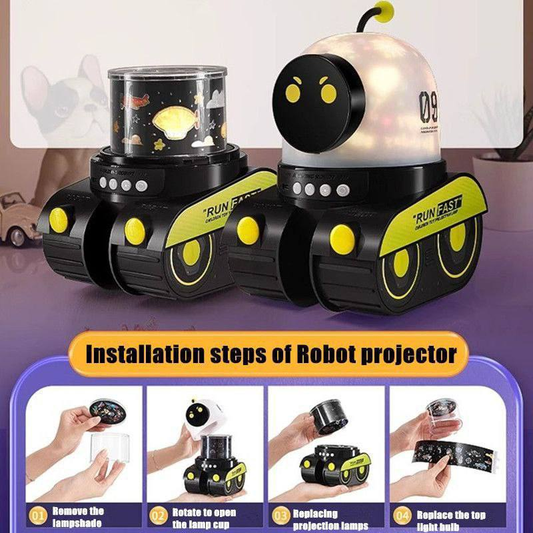 Proyector Robot de Cielo Estrellado 13.0  JUGUETES