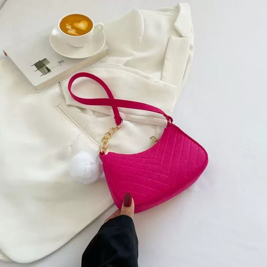 Cartera con Llavero ponpon 3.0