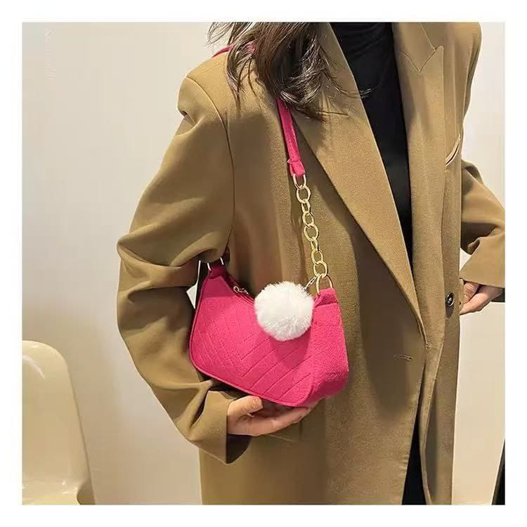 Cartera con Llavero ponpon 3.0