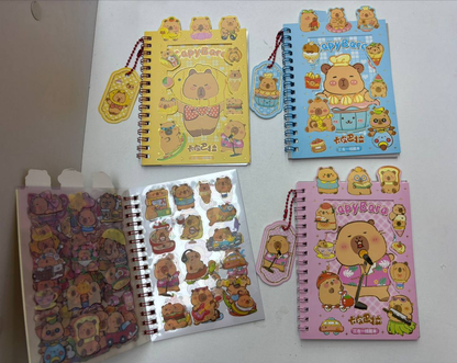 Cuaderno de Stickers Capibara 8.0 PAPELERIA