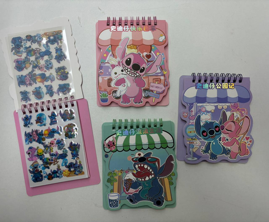 Cuaderno de Stickers Stich 8.0 PAPELERIA
