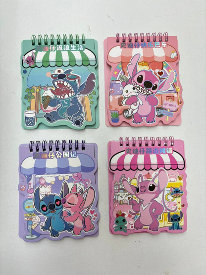 Cuaderno de Stickers Stich 8.0 PAPELERIA