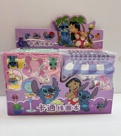 Cuaderno de Stickers Stich 8.0 PAPELERIA