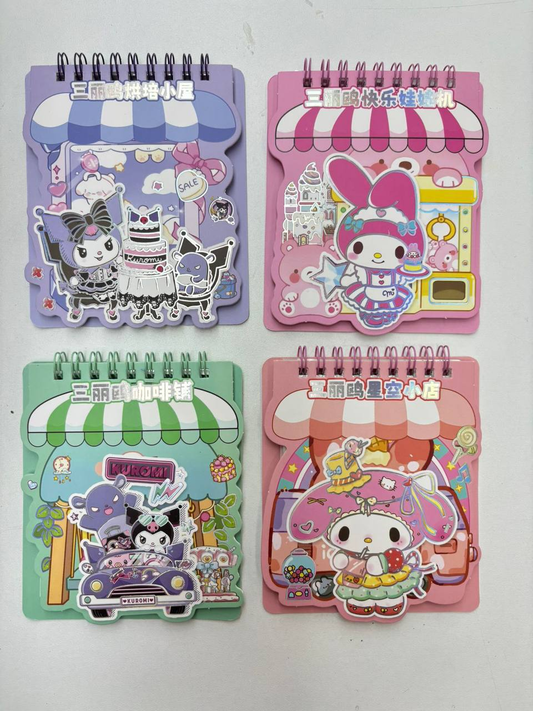 Cuaderno de Stickers Sanrio 8.0 PAPELERIA