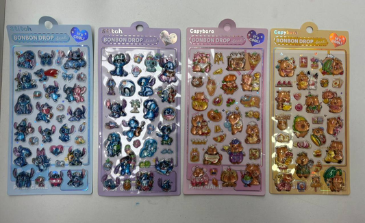 Stickers 3D Varios Modelos 8.0 PAPELERIA