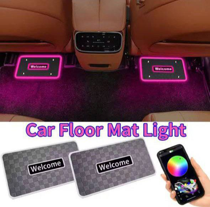 Alfombrillas LED 2 Piezas para Auto