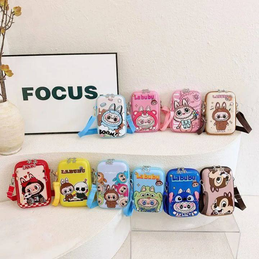 Z-Bolso de Hombro Labubu para niña 13.0