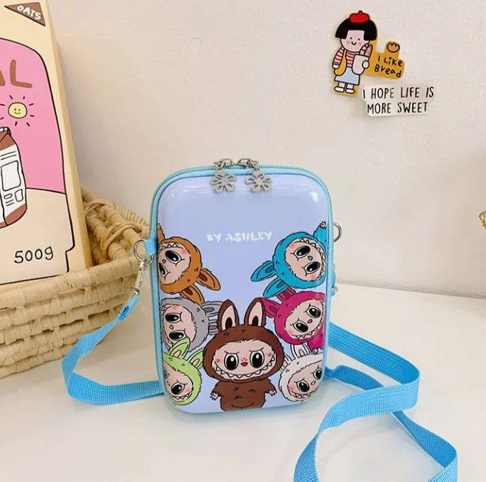 Z-Bolso de Hombro Labubu para niña 13.0