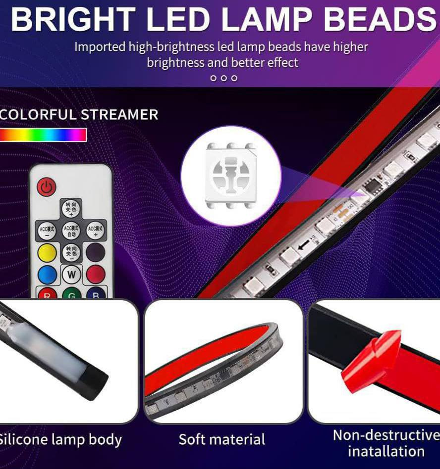 c. 10 Mt. de Luces LED  Decorativas para Auto.  13.0 VEHICULOS