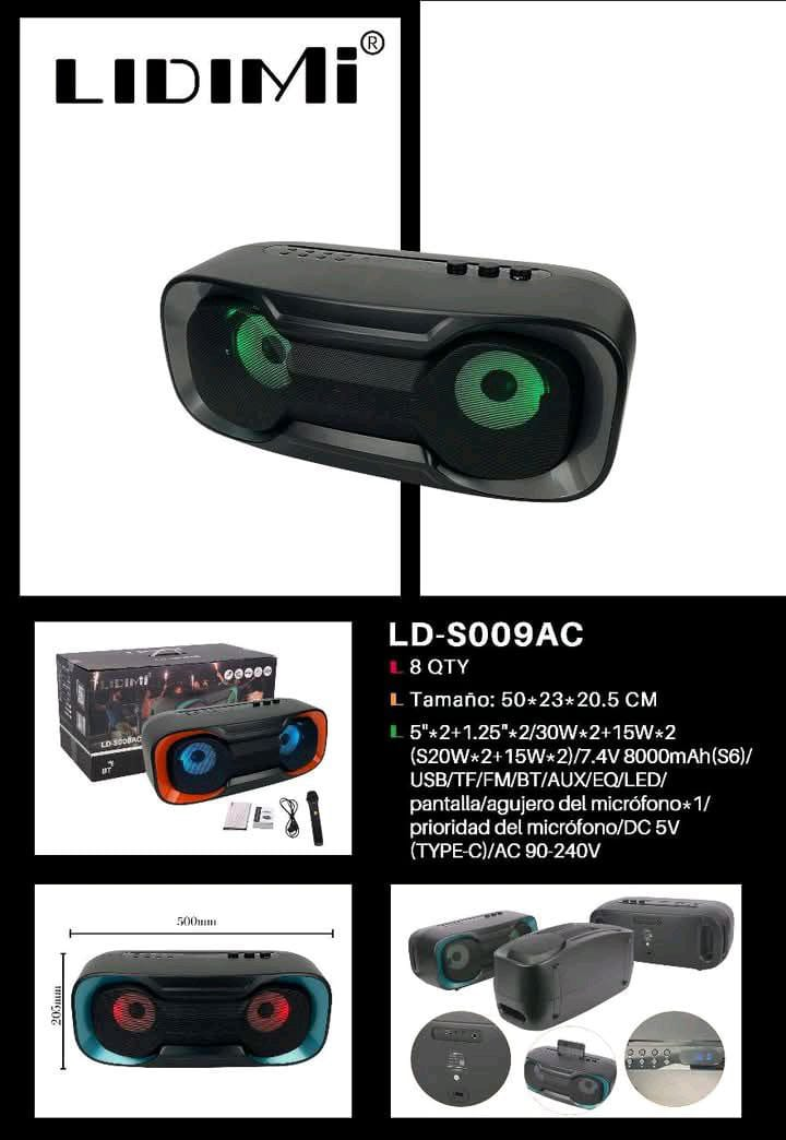 Parlante Bluetooth S009ac 10.0 TECNOLOGIA