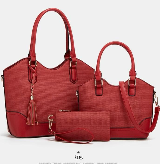 Cartera Alta Gama 3 Piezas 11.0