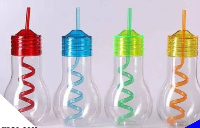 Vaso en Forma de Foco con Luces. 13.0 HOGAR