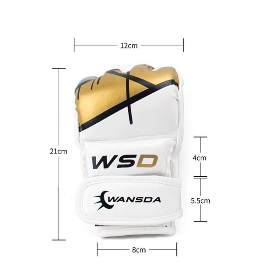Guantes de Medio Dedo para Artes Marciales 10.0 DEPORTES