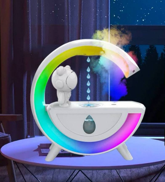 Altavoz + humidificador en diseño único tipo "antigravedad" con efectos de luz RGB 10.0 HOGAR