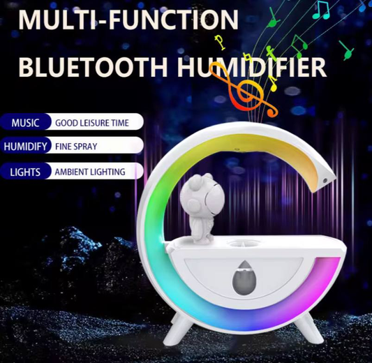 Altavoz + humidificador en diseño único tipo "antigravedad" con efectos de luz RGB 10.0 HOGAR