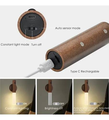 Lámpara Sensor Nocturna 2 en 1 8.0 HOGAR