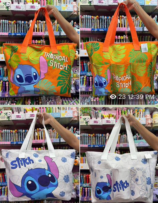 Z-Bolso  de Stitch en Lona