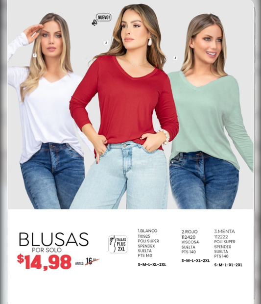 Blusas R5 ROPA DE MUJER