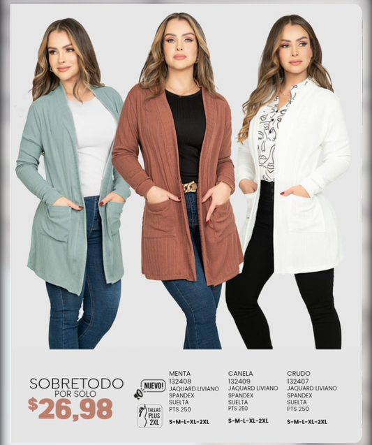 Sobretodo R5 ROPA DE MUJER