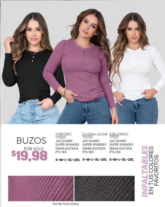 Buzos  R5 ROPA DE MUJER