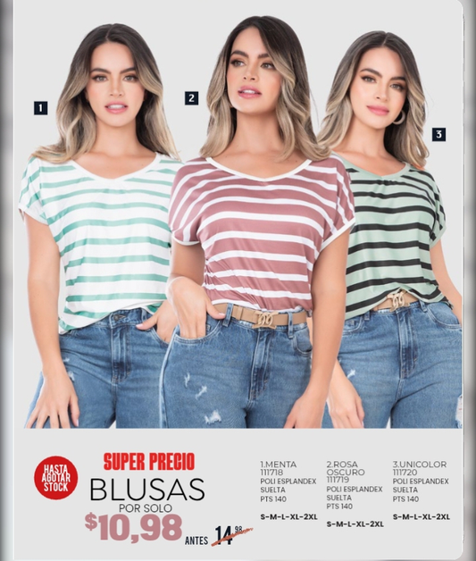 Blusas R5 ROPA DE MUJER