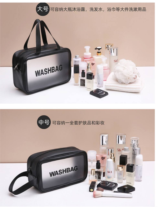 Bolso de Almacenamiento de Cosméticos Transparente  14.0