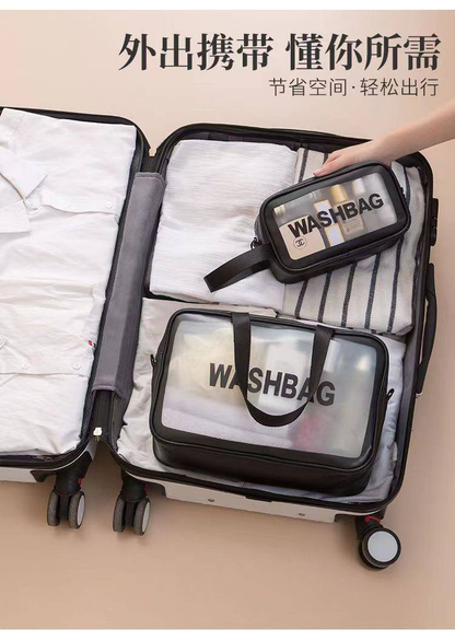 Bolso de Almacenamiento de Cosméticos Transparente  14.0