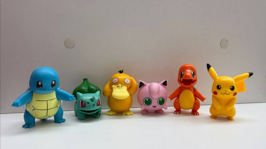 Set Coleccionable Pokémon (6 Figuras)  8.0