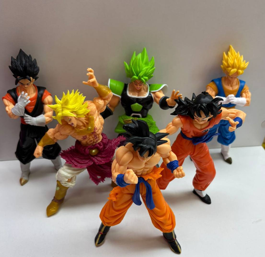 Set Coleccionable Dragon Ball (6 Figuras Grandes) - 8.0